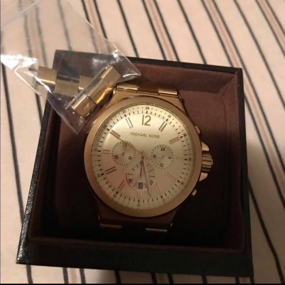 Gold Mk watch